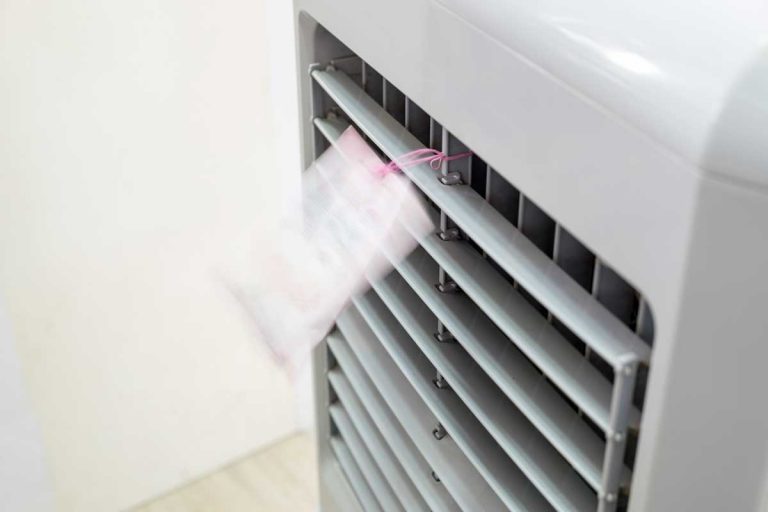Evaporative air cooler front running blown, 13 Evaporative Cooler Hacks You Should Know