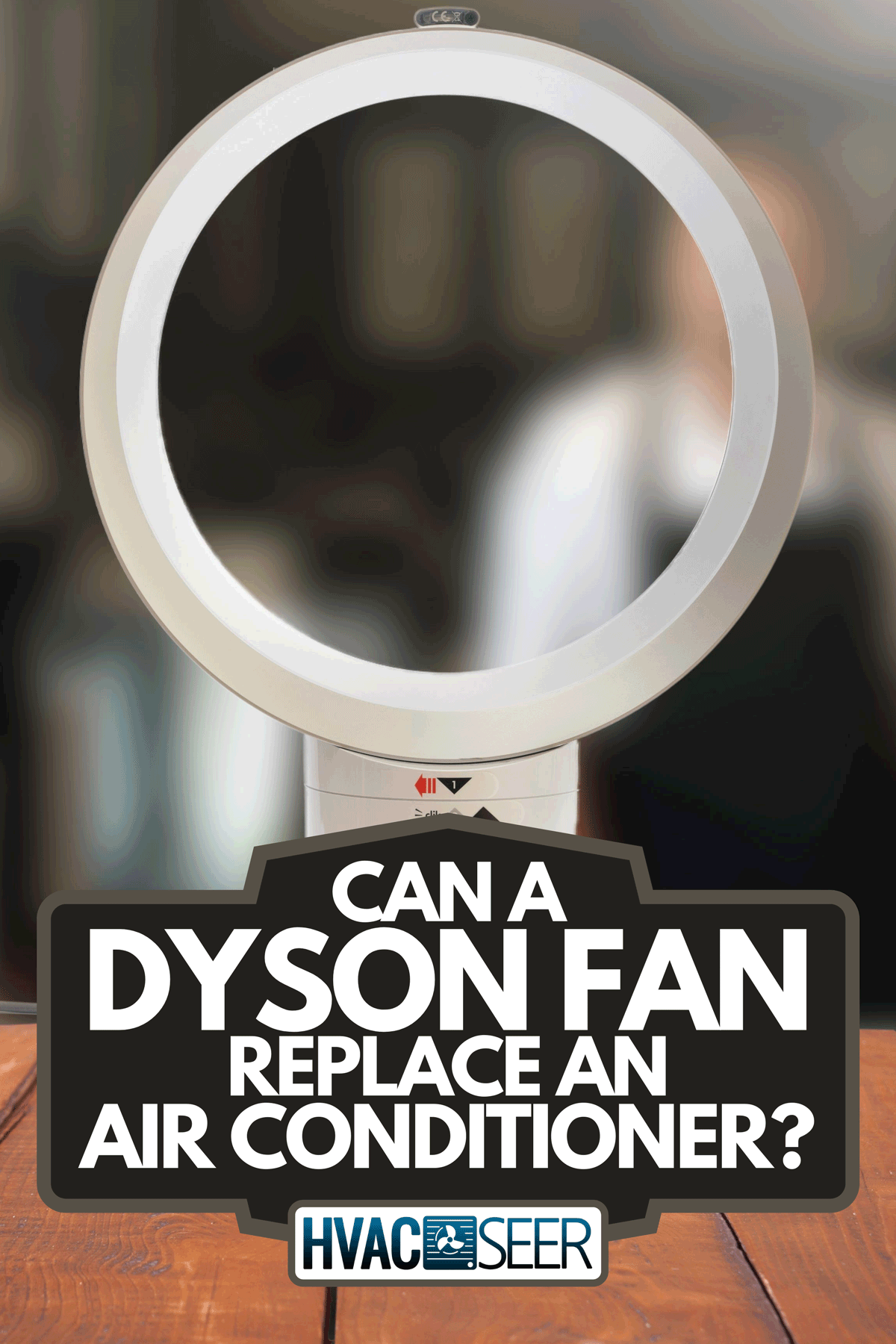 A studio shot of a Dyson air multiplier, Can A Dyson Fan Replace An Air Conditioner?