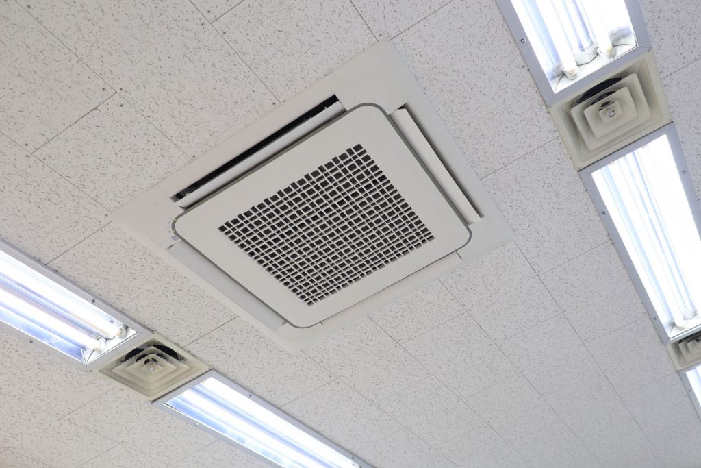 Ceiling mounted central air conditioning system, Do Central Air Conditioners Have Filters? [And How To Maintain Them]