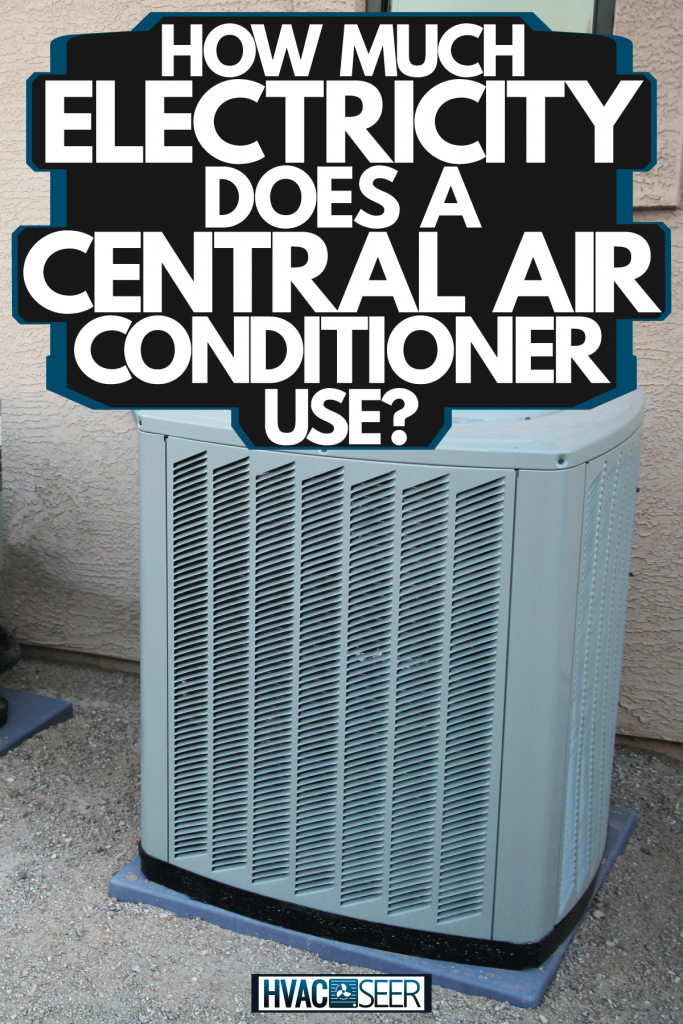 Two air conditioner condensers outside a house, How Much Electricity Does A Central Air Conditioner Use?