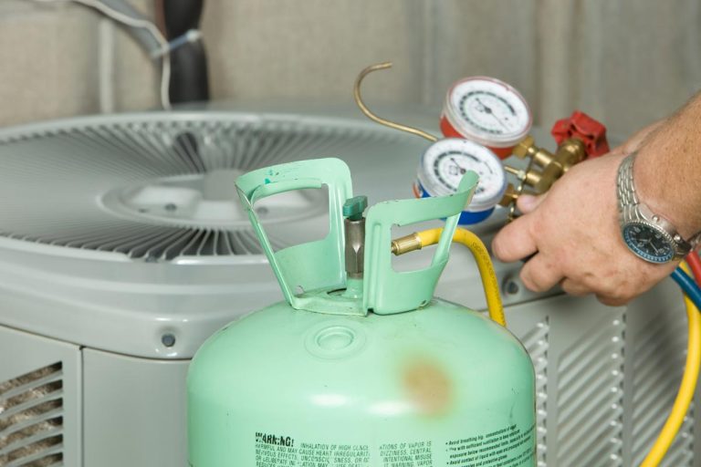 R22 Refrigerant gas with regulator, How To Add R22 To A Central Air Conditioner