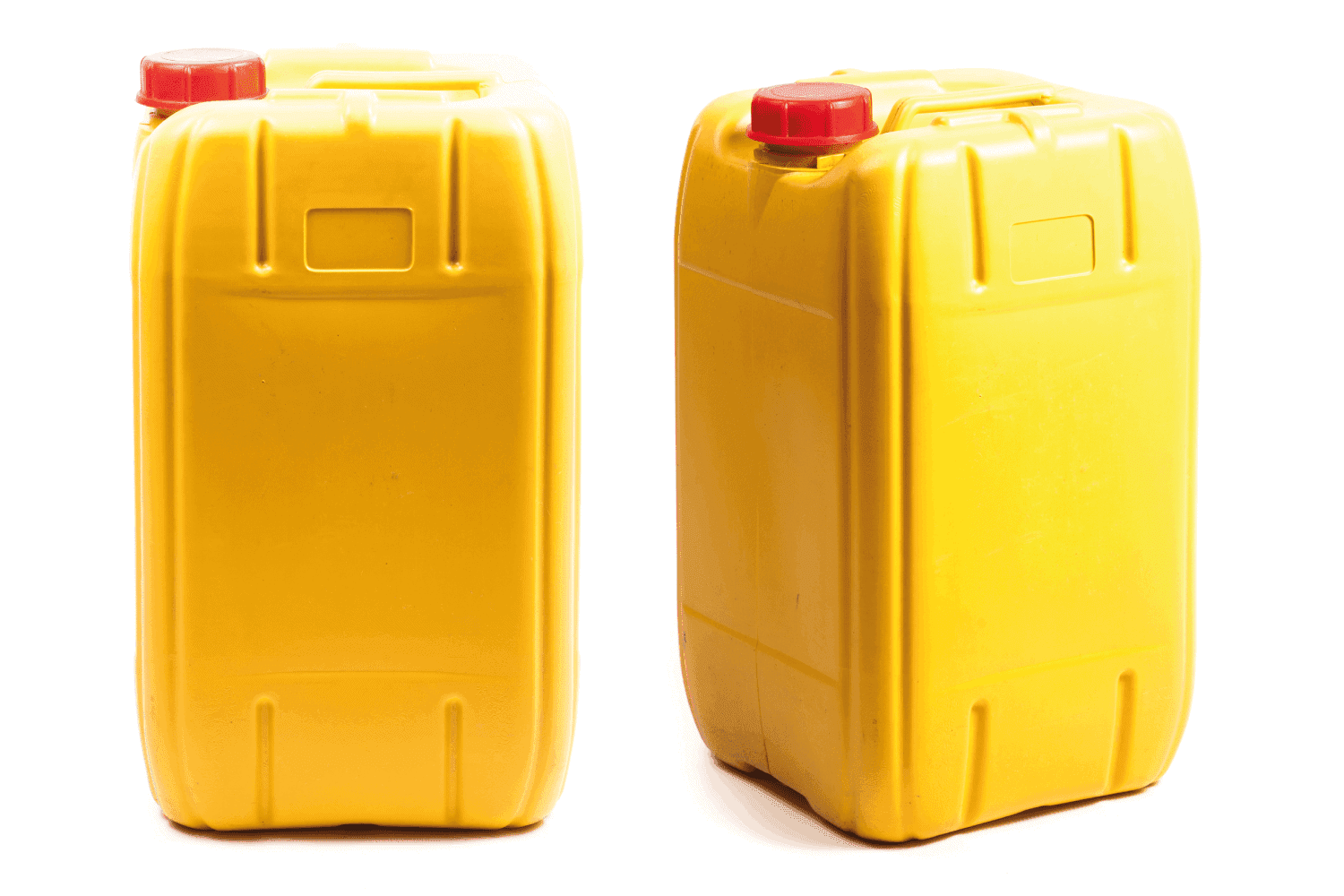Yellow plastic gallon for diesel fuel bulk buying