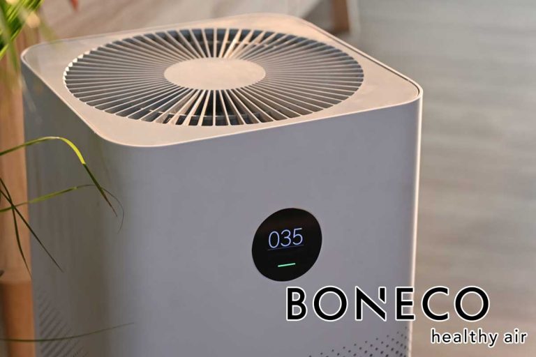Air purifier in comfortable living room for filter and cleaning removing dust in home, How To Clean A Boneco Air Washer - Follow These Steps!