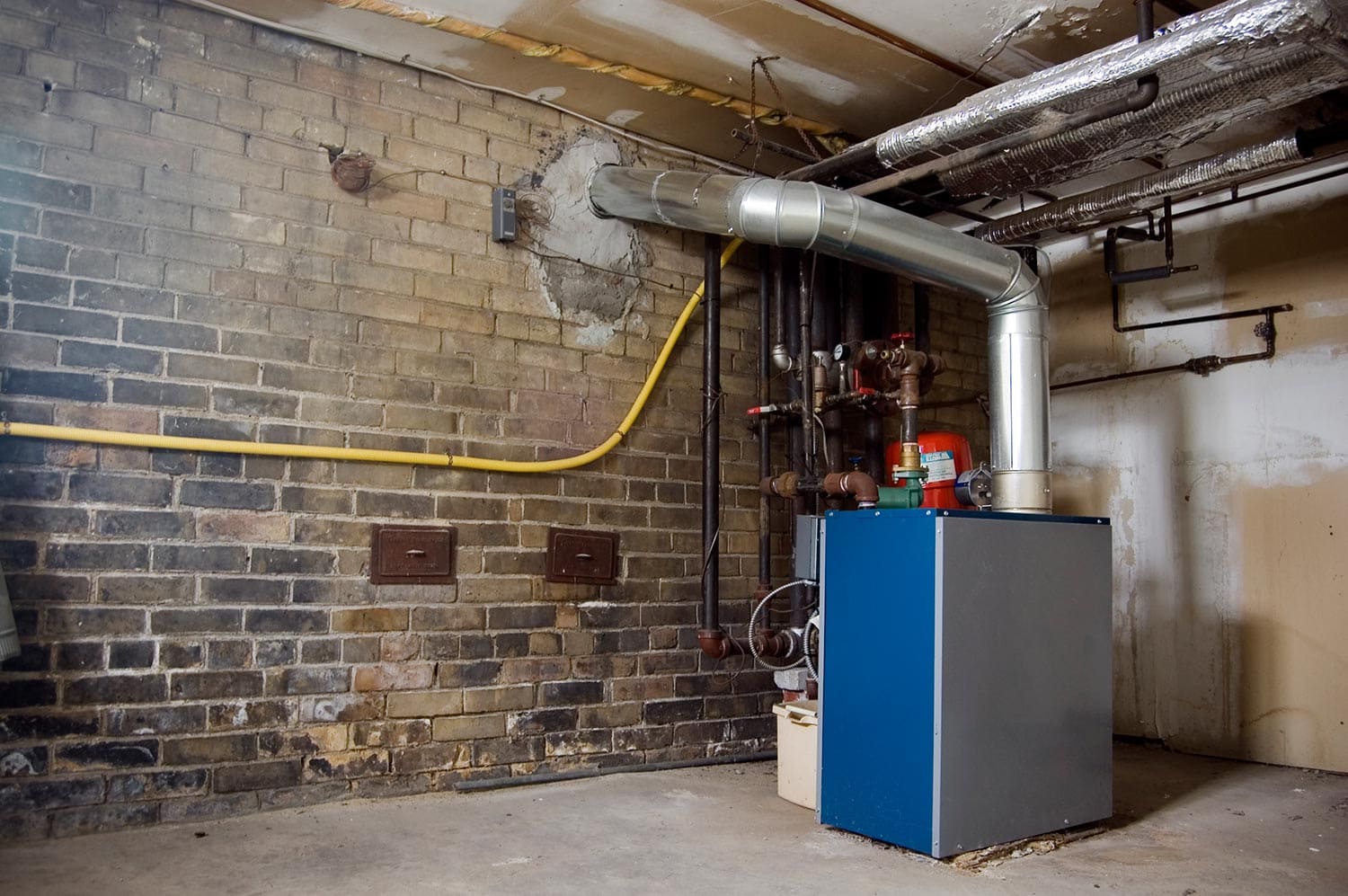 Boiler in basement