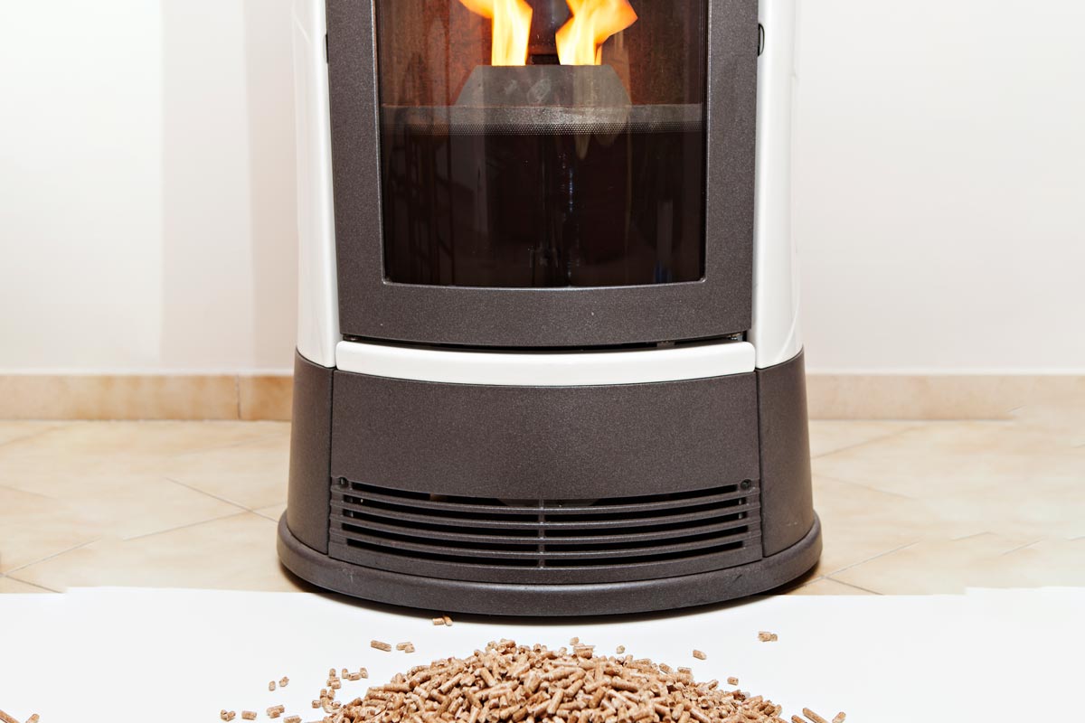 Burning pellet stove inside house, How Much Electricity Does A Pellet Stove Use?