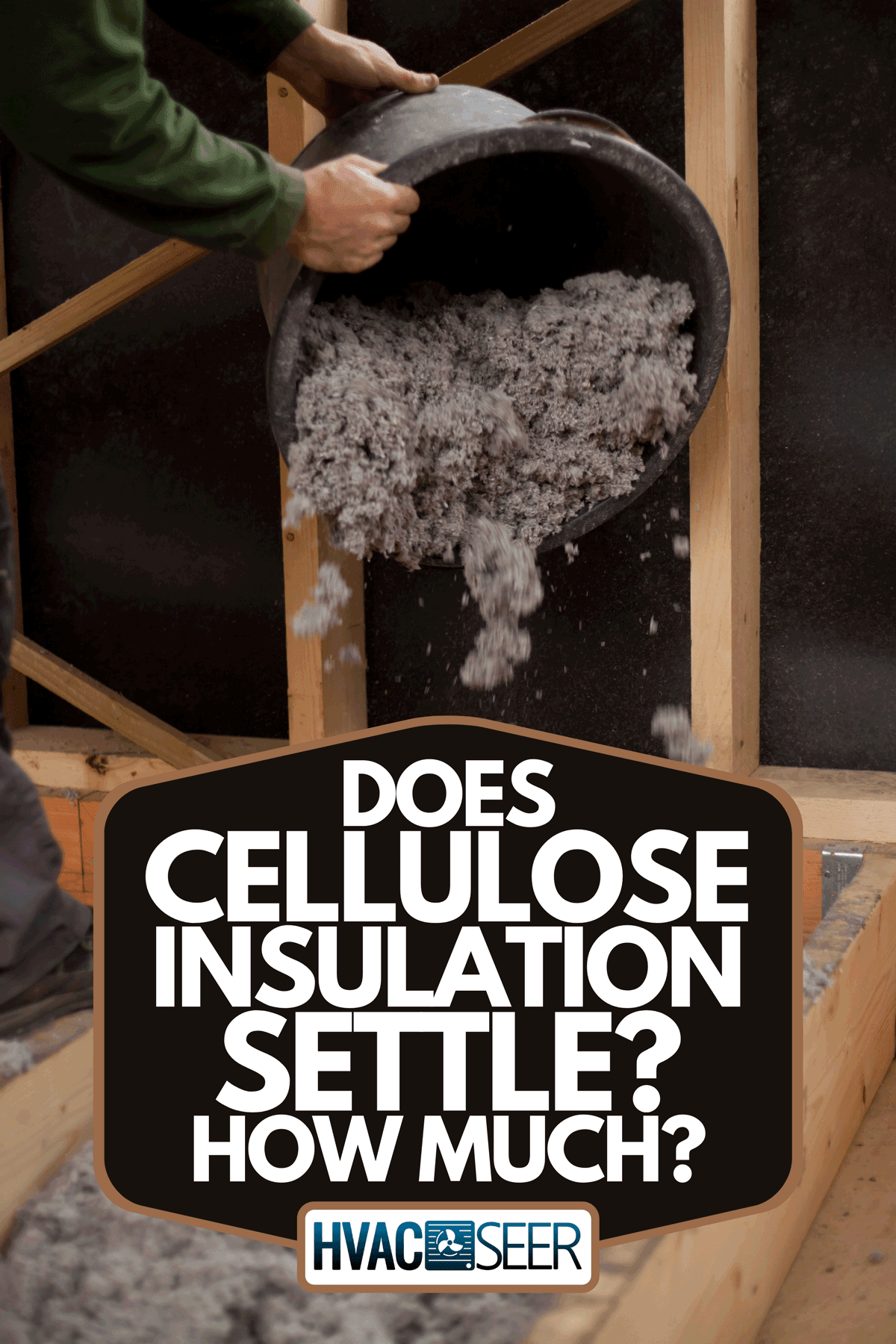 A recycled paper floor construction insulation, Does Cellulose Insulation Settle? How Much?