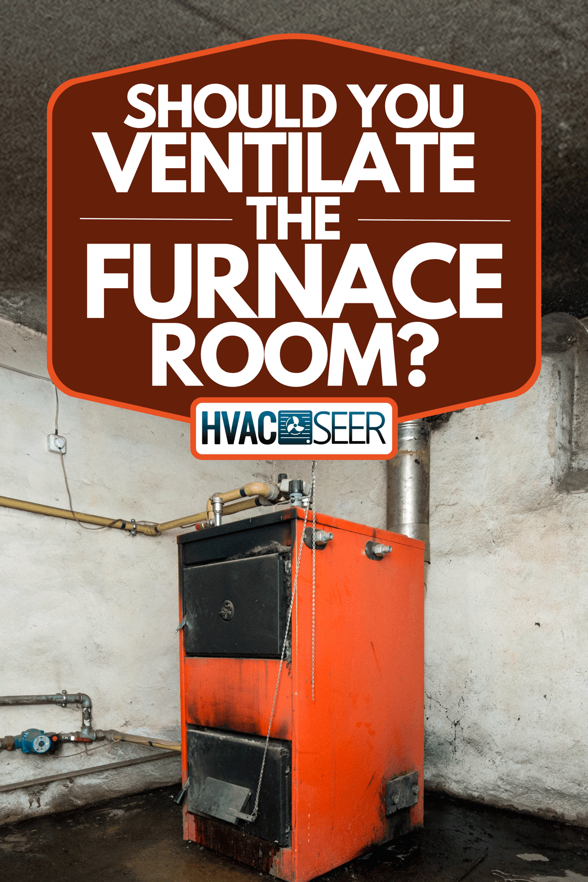 A home humidifier attached to the return duct with a bypass connection to the supply hot air, Should You Ventilate The Furnace Room?