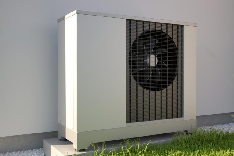 Air heat pumps beside house, When And How To Use The Emergency Heat Setting On Heat Pump