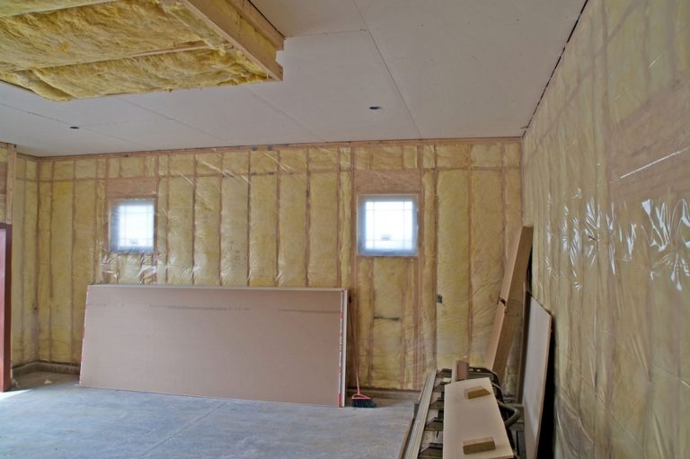 Insulated garage attached to new single family residence, How To Insulate Finished Garage Walls