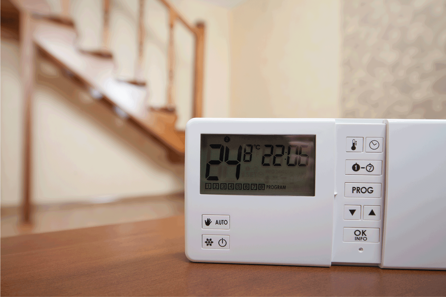 system climate control, smart house. home control
