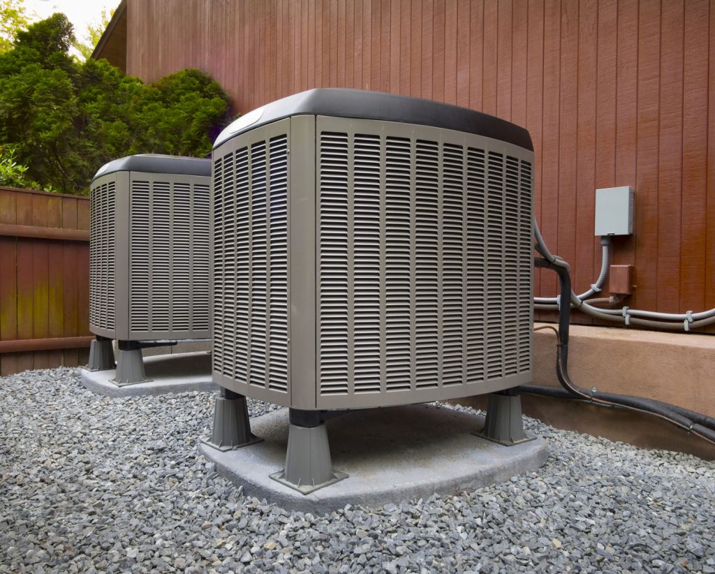 HVAC heating and air conditioning residential units