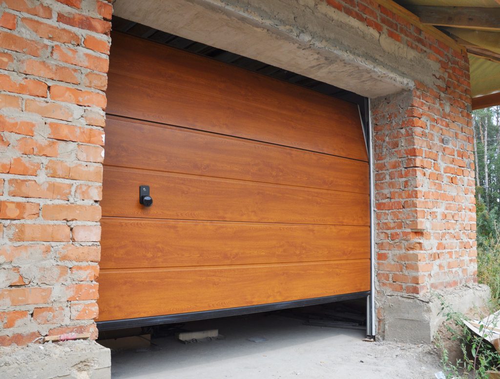 Install New House Garage Door. Garage Door Installation.