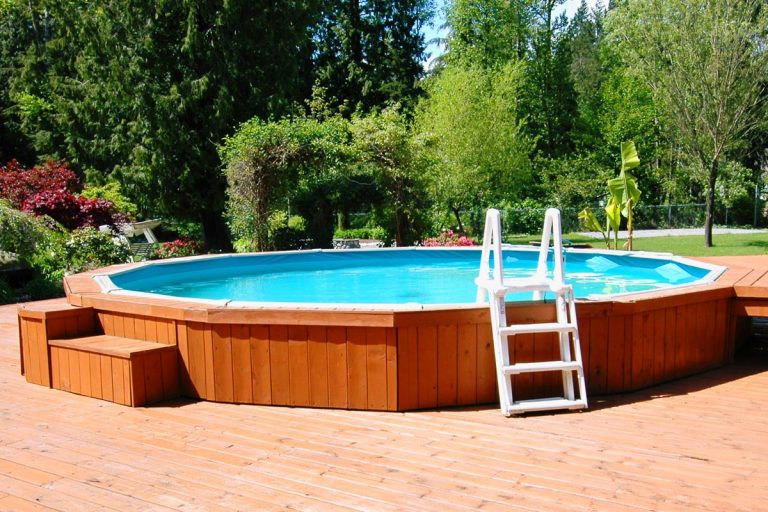 An above ground back yard pool, How To Install An Above-Ground Pool Heater