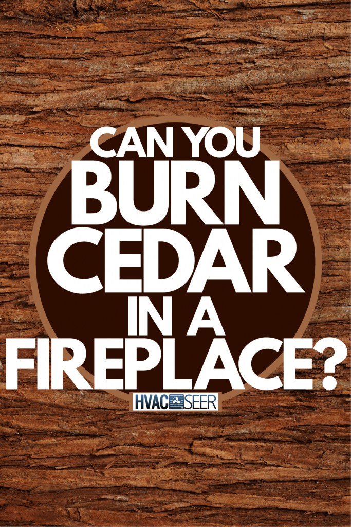 The bark of an old cedar tree, Can You Burn Cedar In A Fireplace?