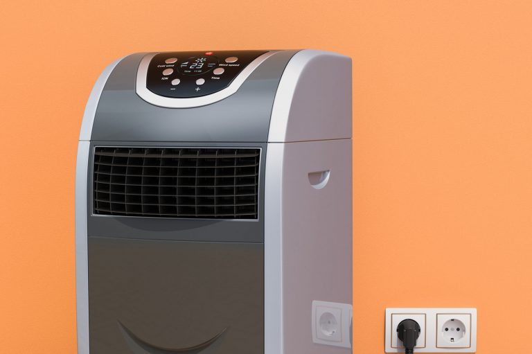 Portable Air Conditioner in interior, How Big Are Portable Air Conditioners?