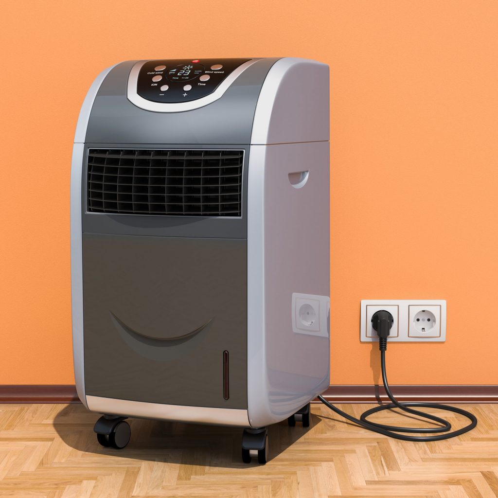 Portable Air Conditioner in interior