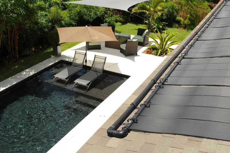 Residential passive solar pool heater, Pool Heater Smoking—Is This Okay?