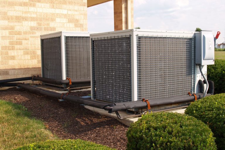 Two huge AC units outside the house, How To Program A CoolBot?