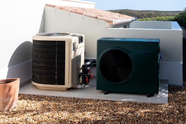 Two pool heaters in the back of the house, How Much Does A Gas Pool Heater Cost?