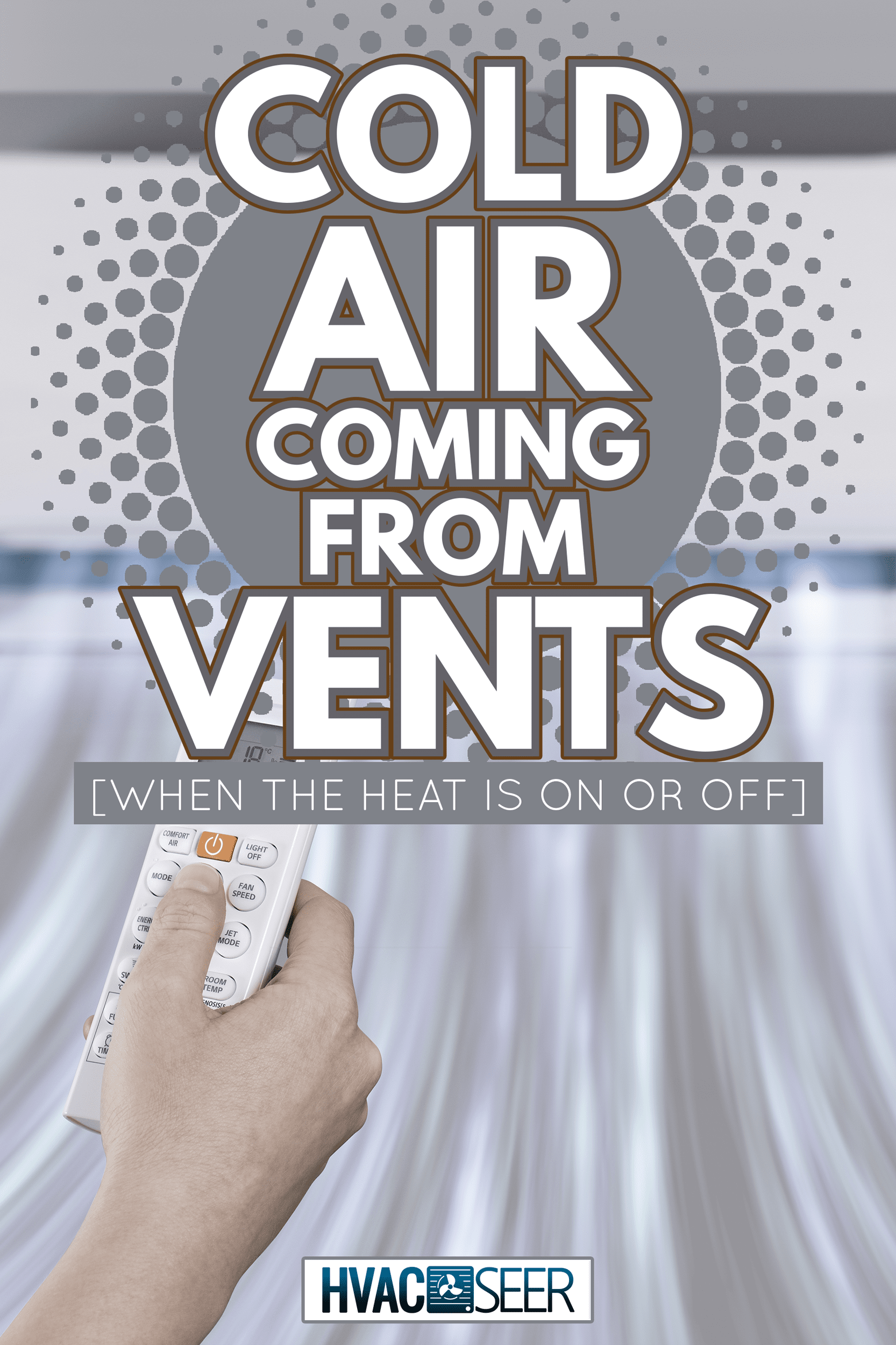 Air Conditioner, Wind, Heat - Temperature, Refreshment, Remote Control - Cold Air Coming From Vents [When The Heat Is On Or Off]