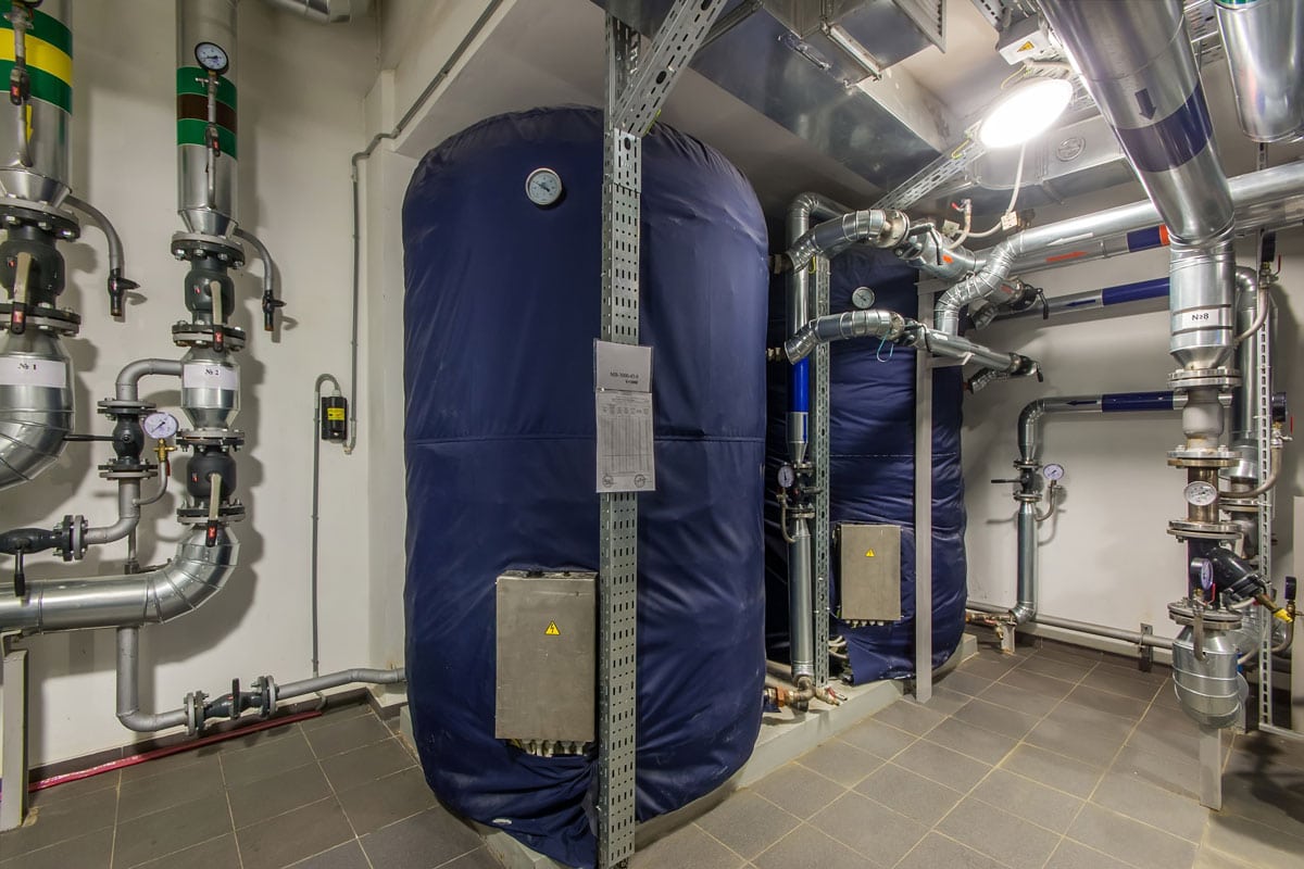 Electric Storage Water Heater Modern and independent heating system