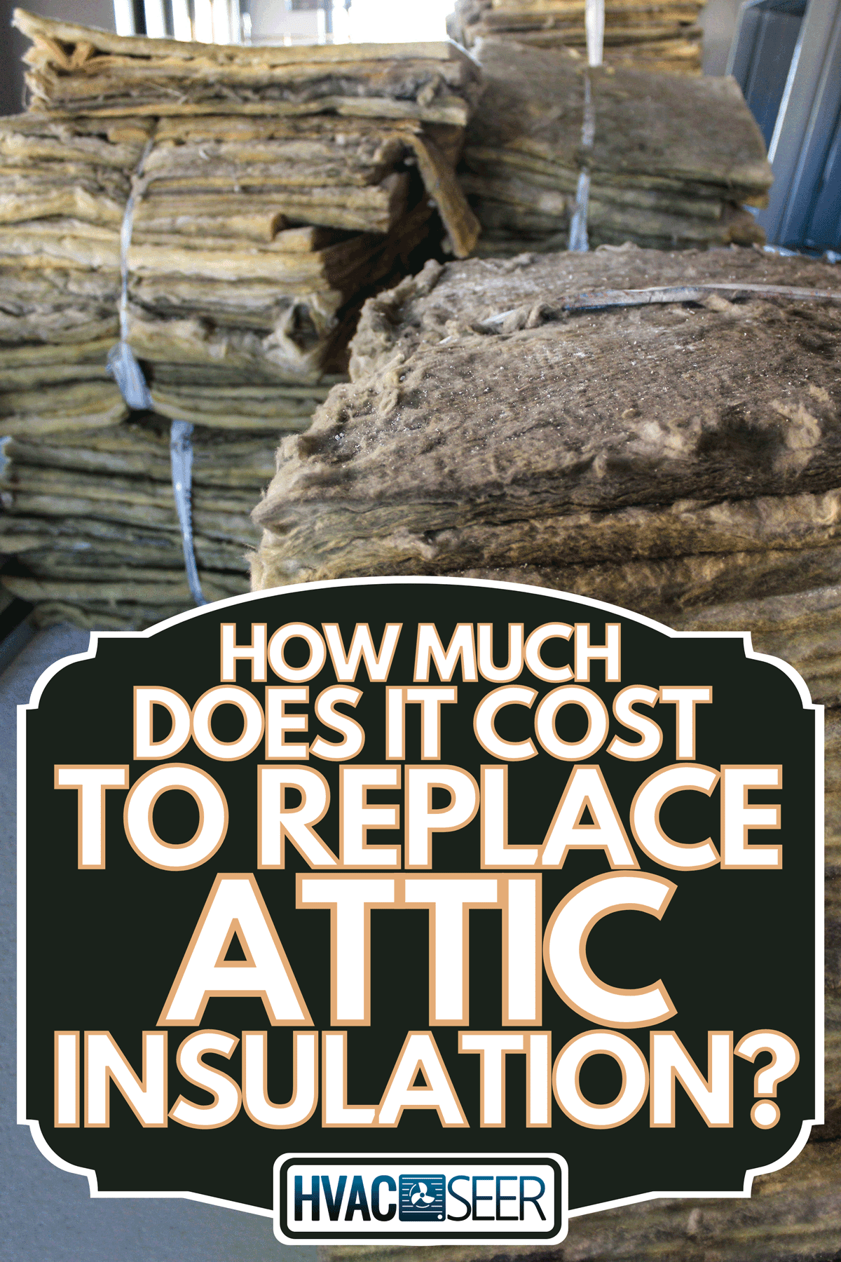 Old panels of insulation wool remove from attic, How Much Does It Cost To Replace Attic Insulation?