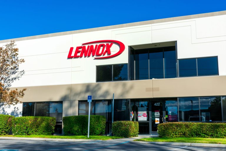 A Lennox manufacturing company photographed outside, Lennox Air Conditioner Troubleshooting