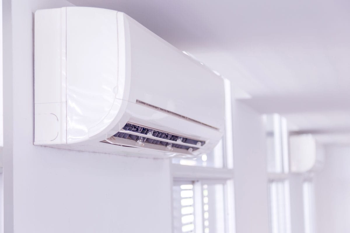 Air conditioner inside the room takes time to ventilate the entire area possible reasons because of large airways