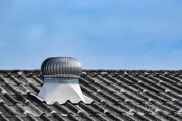 Air ventilator spinning on the tile roof, Can You Have A Ridge Vent And Turbines?