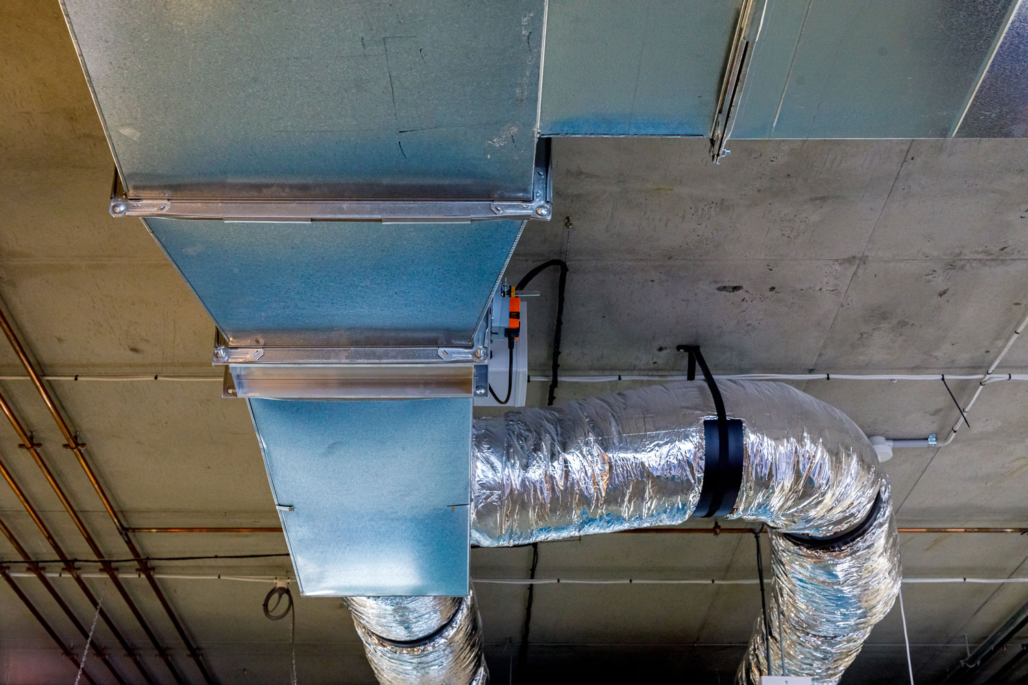 Ducting's for a furnace or for a humidifier