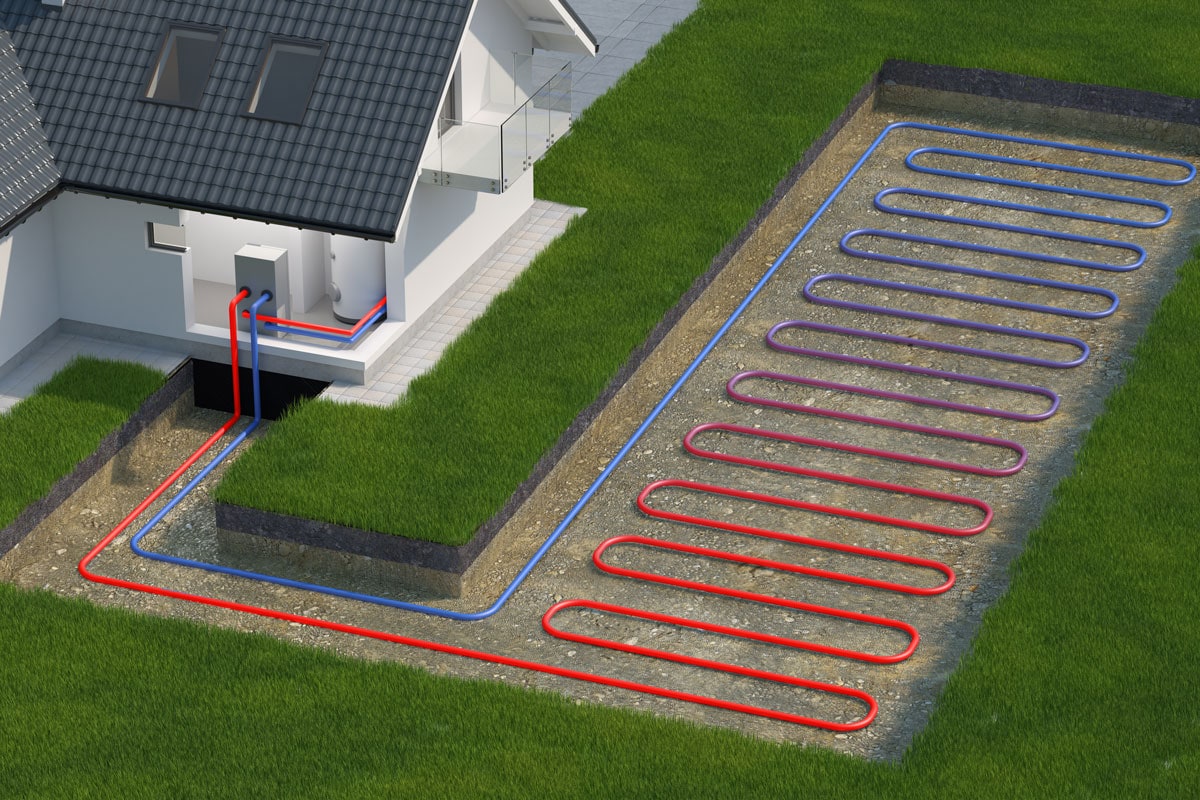 Heat Pump ground source system
