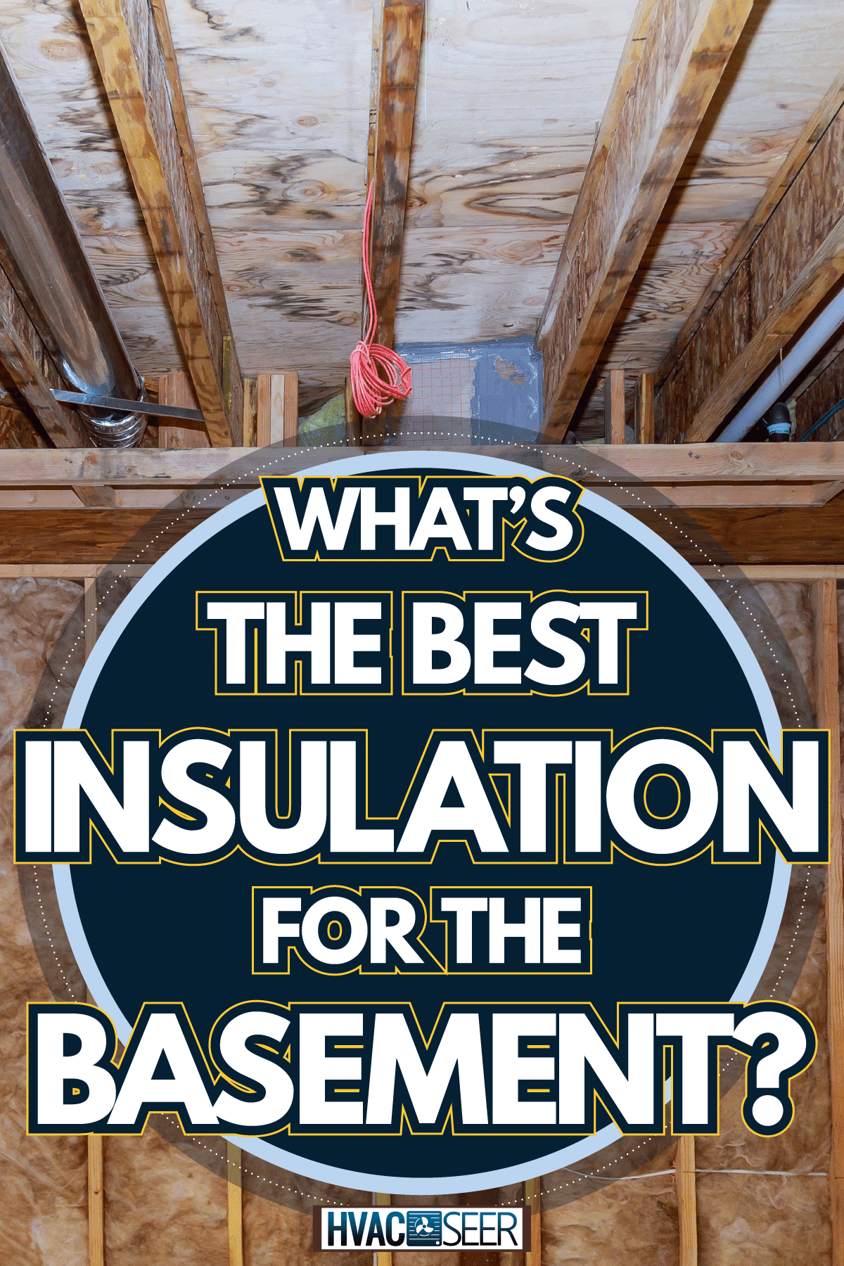 Interior wall insulation of basement with fiberglass cold barrier and insulation material, What's The Best Insulation For The Basement?