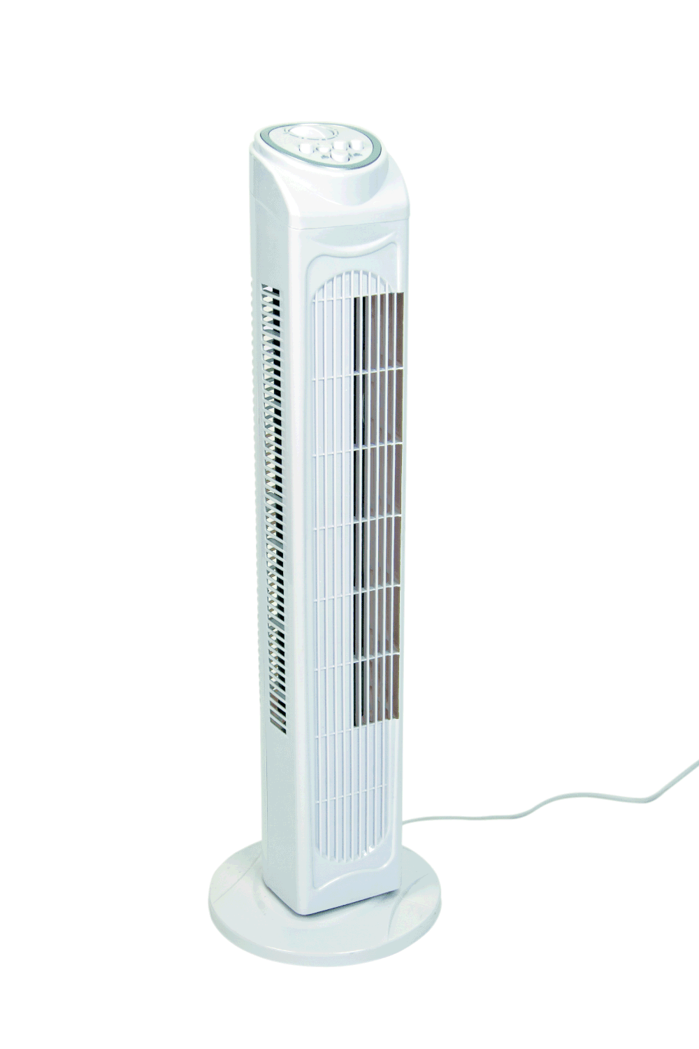 White Ventilator isolated on white background