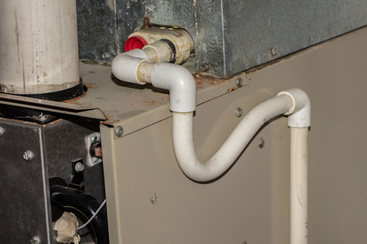 drainage lines from your furnace