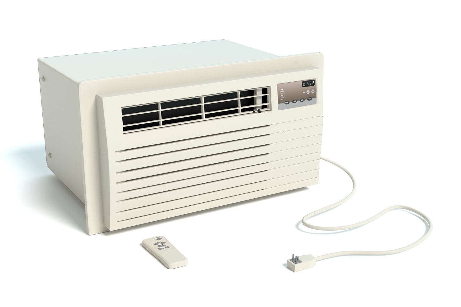 3d illustration of an air conditioner