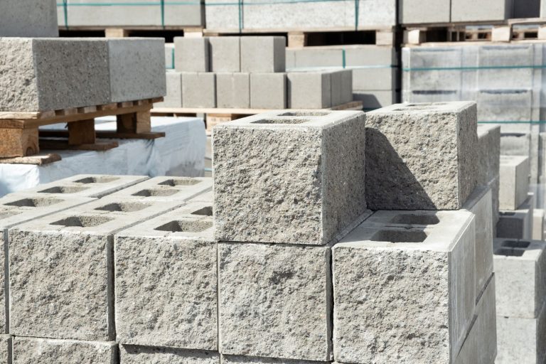 A big stockpile of cinderblocks, How Much Concrete To Fill A Cinder Block?