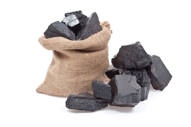 Enormous charcoals in display, How To Recharge Activated Charcoal Bags