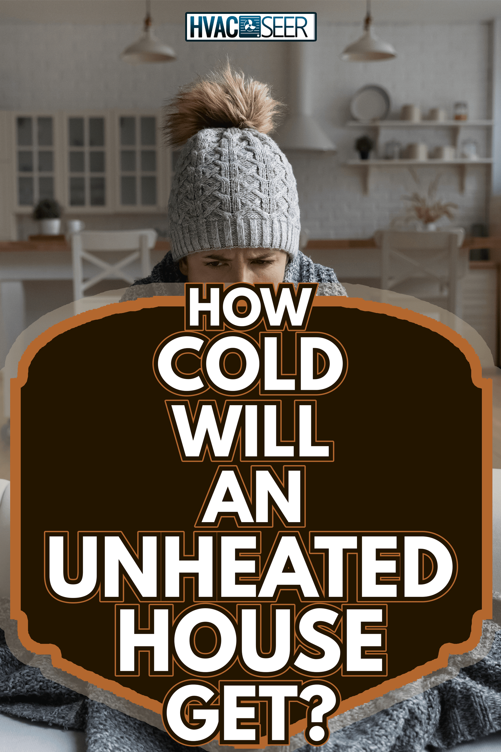Frozen. Sad latina female sit on couch at freezing cooled studio flat in warm cap and blanket shiver tremble with cold. Unhappy young lady spend time at home feel bad suffer of heating system problems - How Cold Will An Unheated House Get