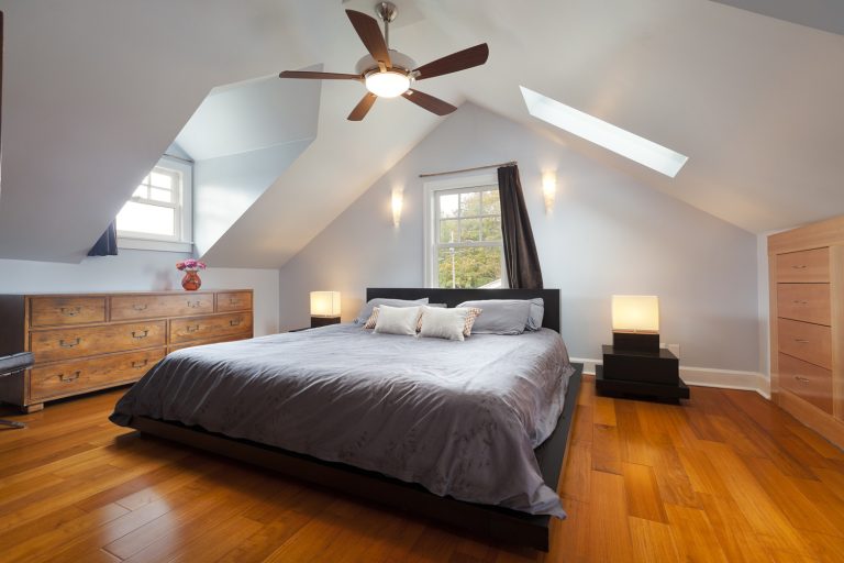 Master bedroom in large attic space - Ceiling Fan Won't Turn On But Light Works - What To Do