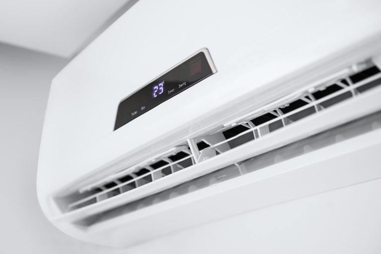 Split air conditioner on a white wall - How To Dehumidify A Room With Air Conditioner