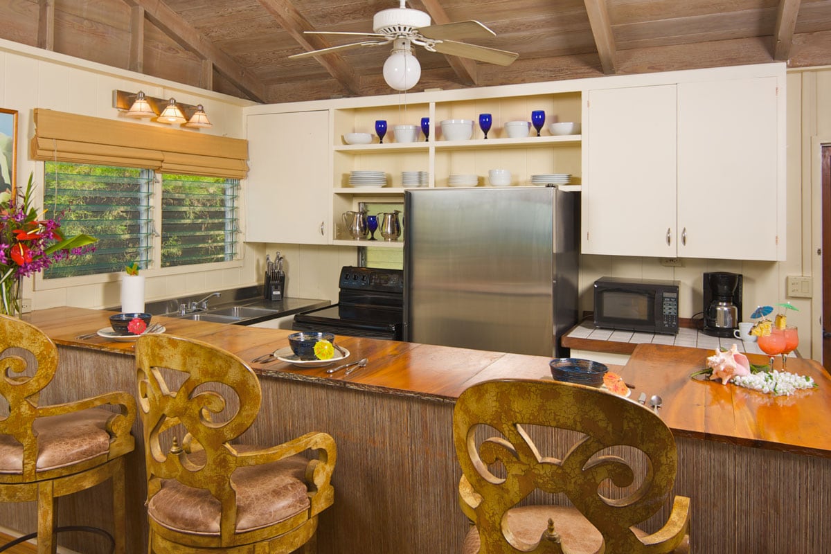 Tropical Kitchen Interior