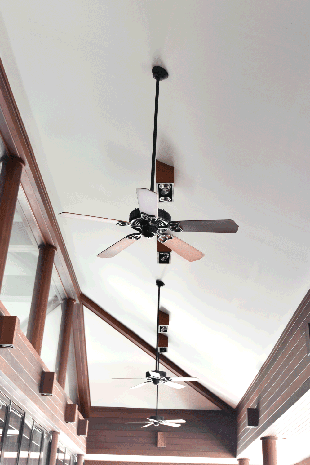 antique style ceiling fan contemporary style