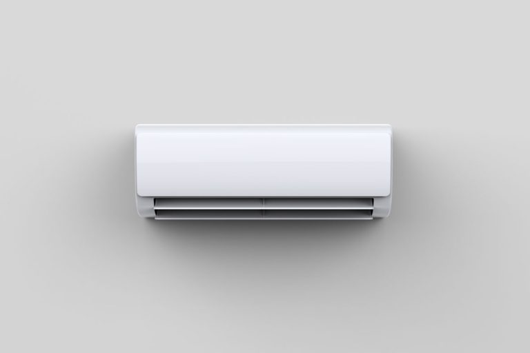close up photo of an air conditioner attached on white wall, What Air Conditioner For A Room Without Windows?