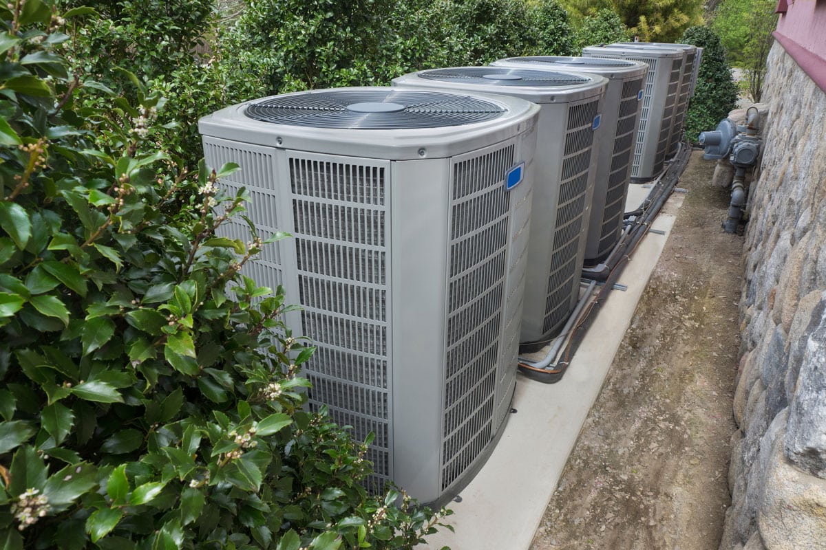 Air conditioning and heating units
