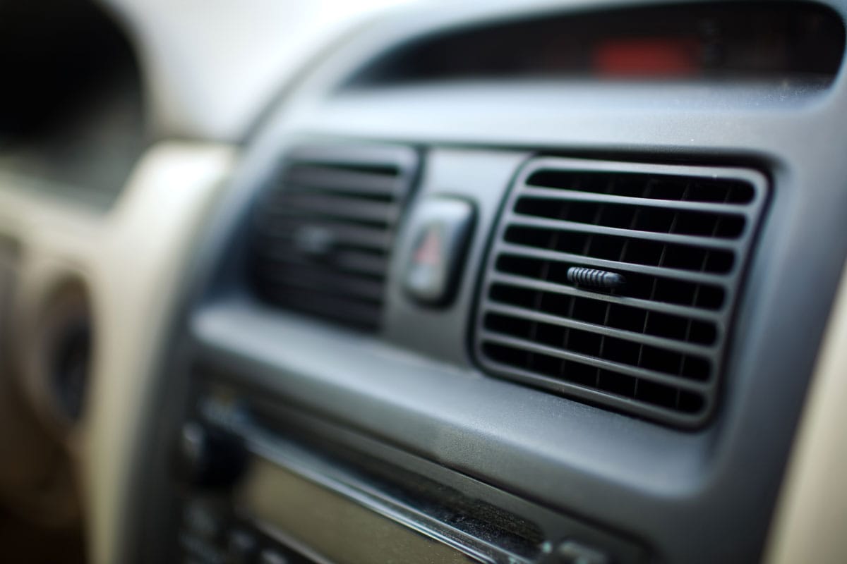 Car air conditioning fan