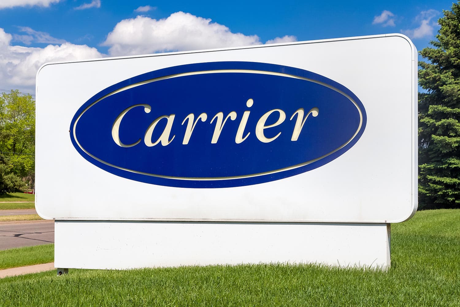 Carrier corporation sign and symbol