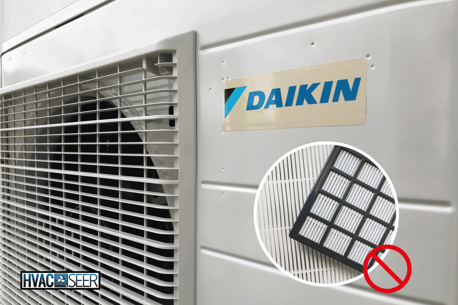 Daikin Air conditioner unit at office. HEPA filters. Do Daiken Air Conditioners Have HEPA Filters