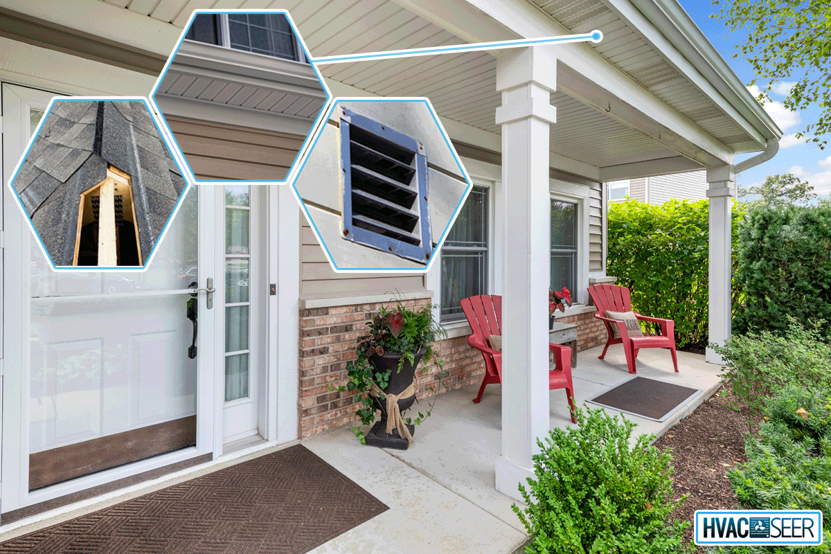 A front porch exterior in a residential real estate, Do Porch Ceilings Need Ventilation?