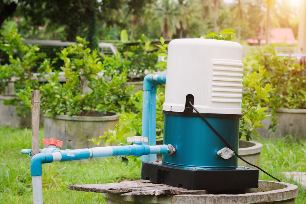 Electric water pump.Automatic water pumb system which use electric power for garden and house