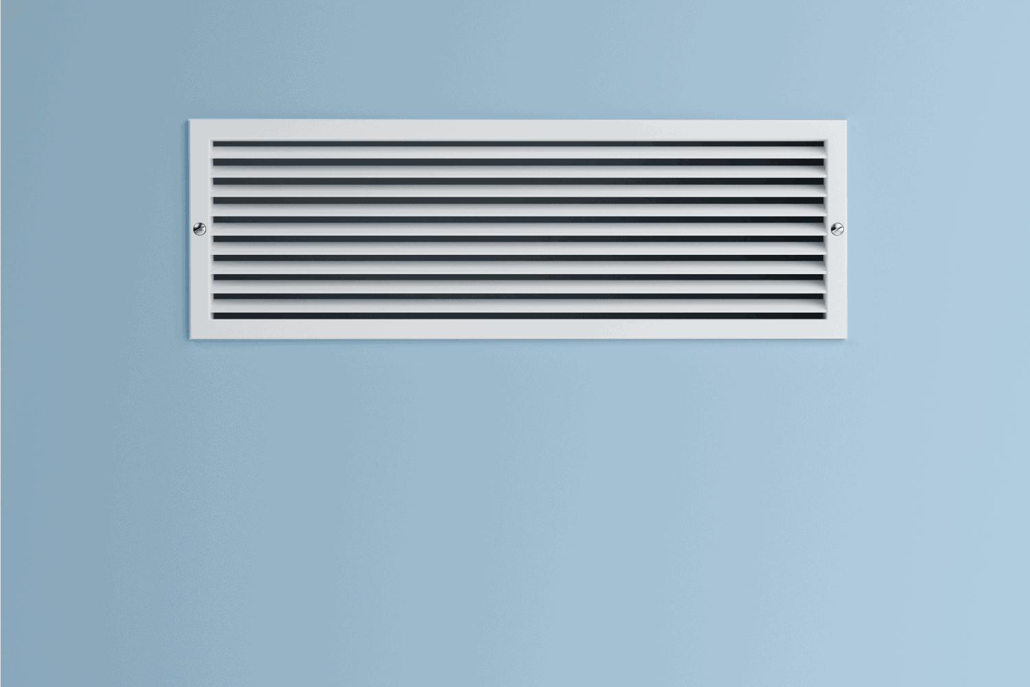 Home ventilation system, white grill
